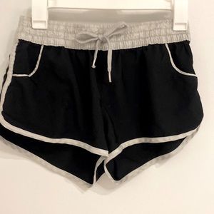 Black op athletic shorts